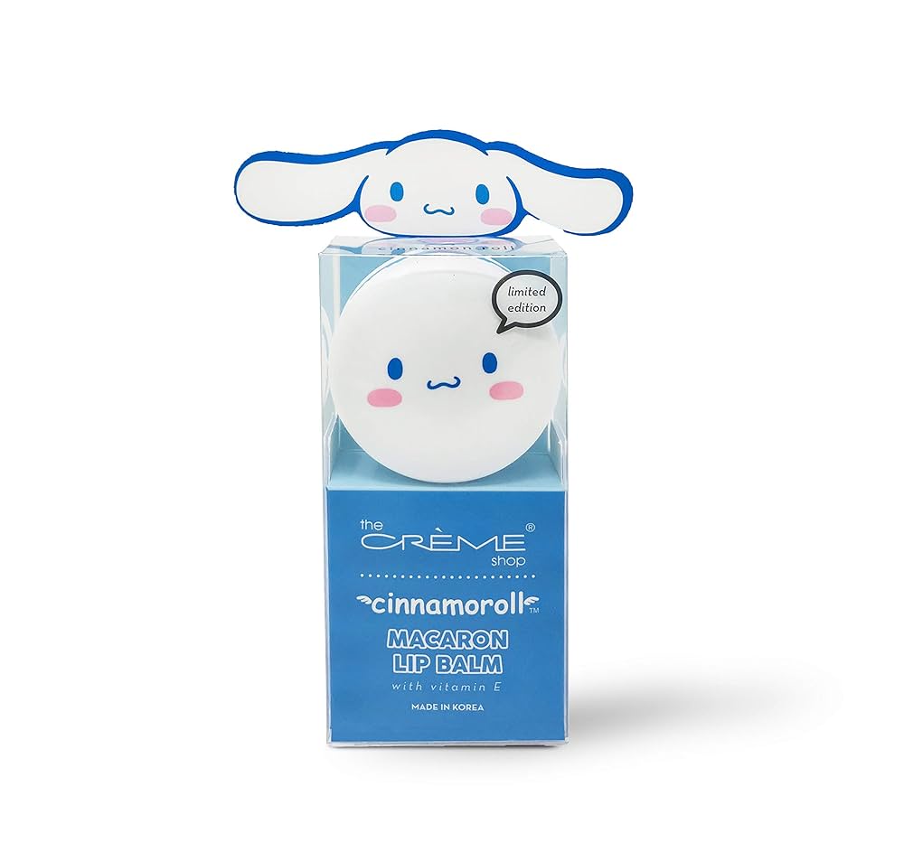The Crème Shop x Cinnamoroll Macaron Lip Balm