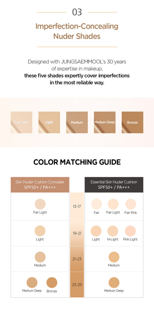JUNG SAEM MOOL Skin Nuder Cushion Concealer